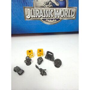 Monopoly Jurassic World Replacement Game Tokens and Dice Set